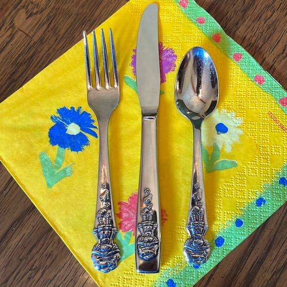 Oneida Dining Strawberry Shortcake Junior Flatware Set Poshmark